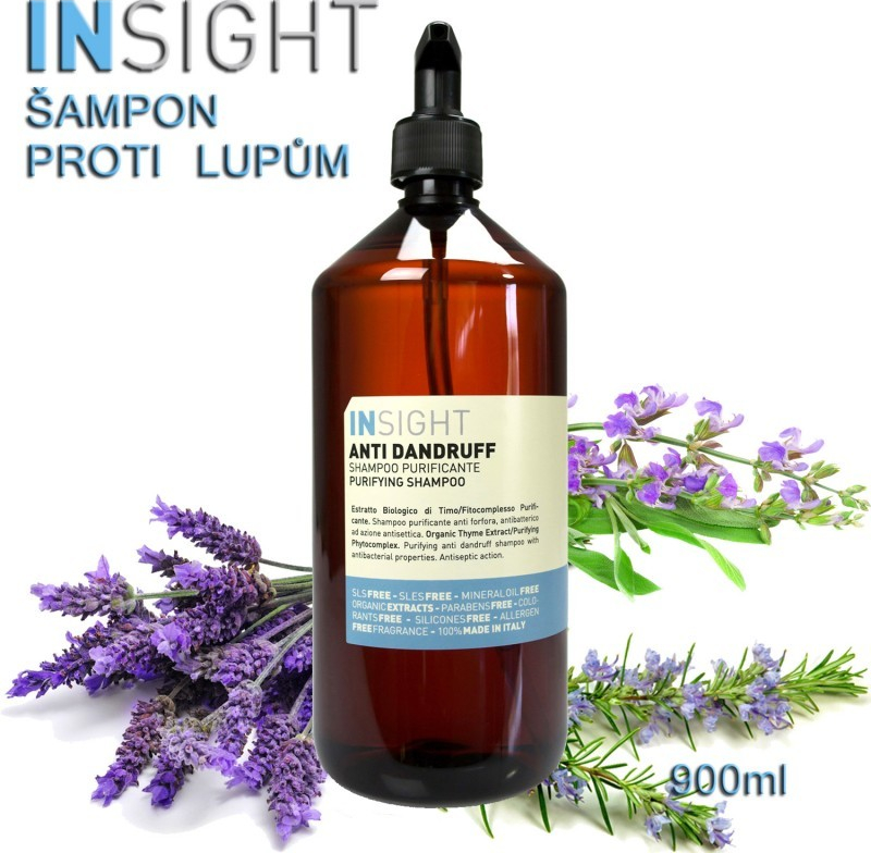 Insight Anti-Dandruff šampon proti lupům 900 ml