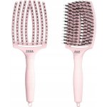 Olivia Garden kartáč Fingerbrush Combo Large pastelově růžový FB1PC-PL – Zboží Dáma