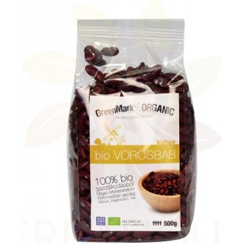 GreenMark Organic Bio Červená fazole Kidney 0,5 kg