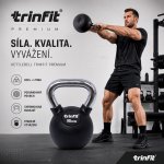 TRINFIT Kettlebell kov guma s chrom madlem 6 kg – Hledejceny.cz