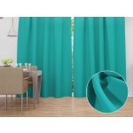 Biante Dekorační závěs Rongo RG-020 Tyrkysový 140x210 cm – Zboží Mobilmania