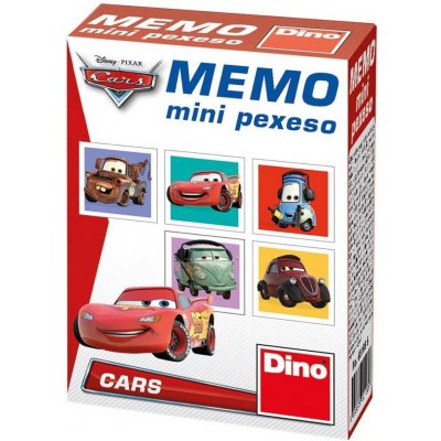 DINO Mini pexeso Auta – Zboží Mobilmania