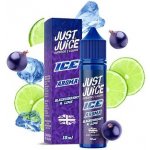 Příchuť Just Juice S&V: ICE Blackcurrant & Lime (Ledový černý rybíz & limetka) objem 10ml kolek U – Sleviste.cz