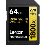 Lexar SDXC UHS-II 64 GB LSD1800064G-BNNNG – Hledejceny.cz