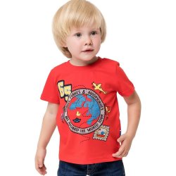 Winkiki kids Wear chlapecké tričko World Tour červená