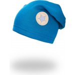 Little Angel Čepice spadlá hřejivá tyrkys – Zboží Dáma