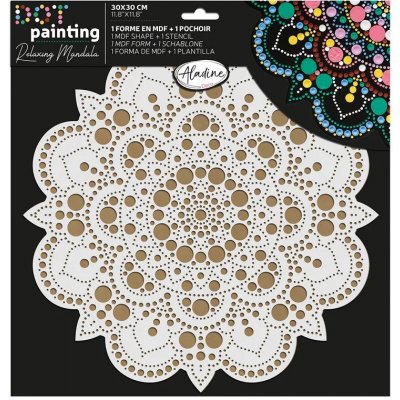 Aladine Sada na tečkování 30 cm Mandala 1 – Zboží Dáma