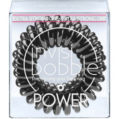 Spirálová gumička Invisibobble Power True black černá 203891 – Sleviste.cz