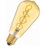 Osram LED žárovka Edison Vintage, 4 W, 300 lm, teplá bílá, E27 – Zboží Živě