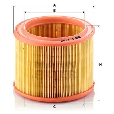 MANN FILTER Vzduchový filtr C 1760 – Hledejceny.cz