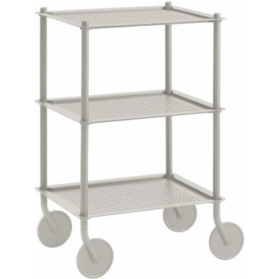 Muuto Servírovací stolek Flow 3 Layer grey – Zbozi.Blesk.cz