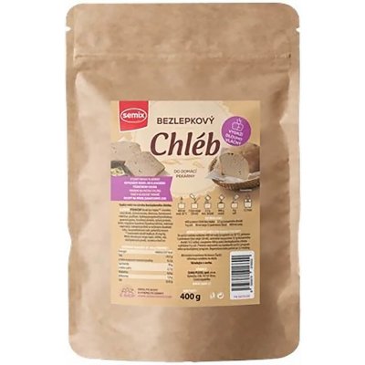 Semix Bezlepkový chléb 400 g – Zboží Dáma