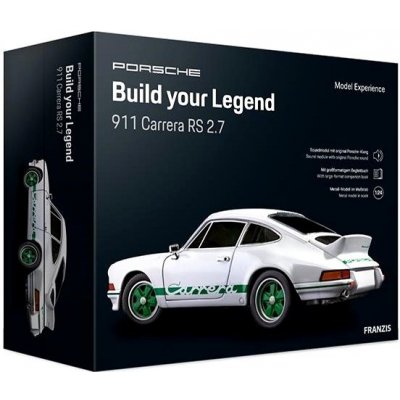 Franzis Adventní kalendář Build Your Legend Porsche 911 Carrera 1:24 – Sleviste.cz