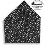 Pavel Brzobohatý - Soonrich, šátek dětský černé květiny, bsd153 – Zboží Dáma