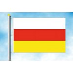 LIBEA, s.r.o. Severní Osetie - Alánie vlajka Rozměr: 100×150 cm, Uchycení: Karabiny na stožár – Hledejceny.cz