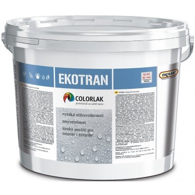 Colorlak EKOTRAN E0901 - hladký transparentní ochranný nátěr 5kg – Sleviste.cz