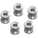Šrouby do převodníku SunRace, 5ks stříbrné – Zboží Dáma