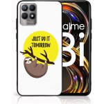 Pouzdro PROTEMIO 41847 MY ART Silikónový obal Realme 8i SLOTH 010 – Zboží Živě