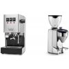 Set domácích spotřebičů Set Gaggia New Classic EVO BC + Rocket Espresso FAUSTO 2.1