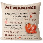 Impar Polštář Mé mamince lišky 40x40 – Hledejceny.cz