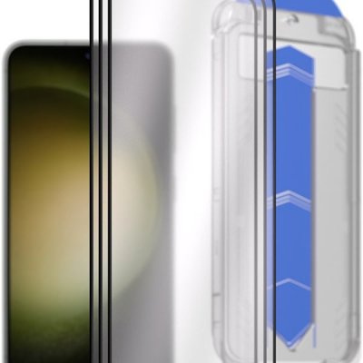 AlzaGuard 2.5D Glass EasyFit DustFree pro Samsung Galaxy S23 AGD-EFD23P3 – Zboží Živě