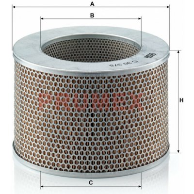 MANN C 30 375 vzduchový filtr – Hledejceny.cz