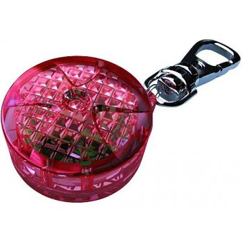 Trixie Safety Light Flasher – bezpečnostní přívěsek, ø 2,5 cm červený