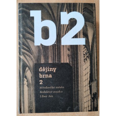 B2: Dějiny Brna 2. Středověké město - Libor Jan – Zboží Dáma