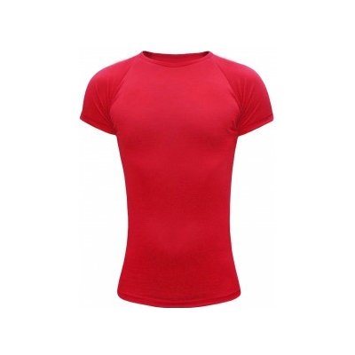 blueFLY triko Merino krátký rukáv červené – Zboží Mobilmania