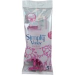 Gillette Simply Venus 5 ks – Zboží Dáma