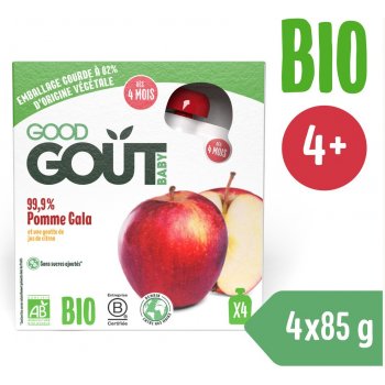 Good Gout Bio Jablko 4 x 85 g