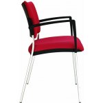 ALBA Konferenční židle SQUARE VIP ČERNÝ PLAST – Sleviste.cz