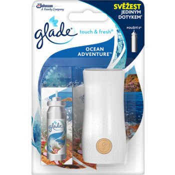 Glade by Brise - One Touch osvěžovač vzduchu, strojek + náplň Ocean Adventure, 10 ml