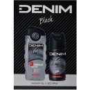 Denim Black deospray 150 ml + sprchový gel 250 ml dárková sada