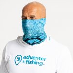 Adventer & fishing Gjaleno Neck Gaiter Multifunkční šátek Bluefin Trevally – Zboží Mobilmania