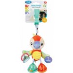 PLAYGRO PLYŠ Papoušek baby závěsný chrastící s klipem – Hledejceny.cz