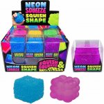 Neon Squeeze kocka strečová sugar 5 cm antistresová hračka – Hledejceny.cz