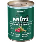 Louie Krůtí s brusinkami pastinákem a prebiotika 400 g – Zbozi.Blesk.cz