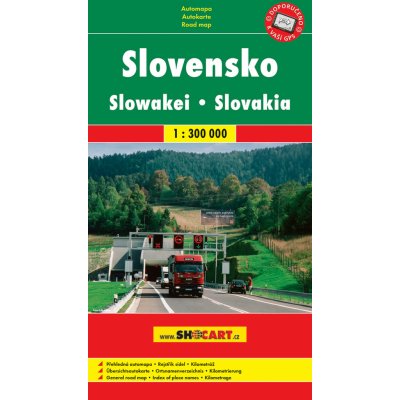 SLOVENSKO AUTOMAPA 1:300 000