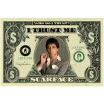 Plakát - Scarface dollar – Zboží Dáma