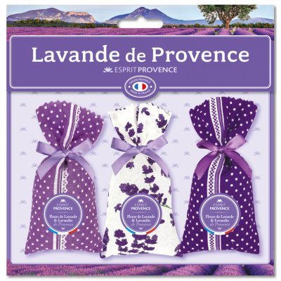 Esprit Provence Levandule Sada levandulových pytlíků 3 ks – Zboží Dáma