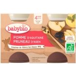 Babybio Jablko švestka 2 x 130 g – Zbozi.Blesk.cz