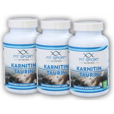 Fit Sport Nutrition Karnitin Taurin 360 kapslí – Zboží Mobilmania