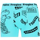 Frogies Logo černá | tyrkysová