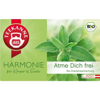 TEEKANNE Organic Harmony for Body and Soul Breathe Easy 20 dvoukomorových sáčků