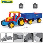 Wader Traktor Gigant s vlekem plast 102 cm – Hledejceny.cz
