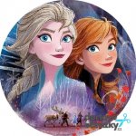 Jedlý tisk FROZEN - MYŠLENKA ● materiál: FONDÁNOVÝ DECORLIST ✴️, ● velikost: 6cm (12 ks / A4) ☝ – Hledejceny.cz