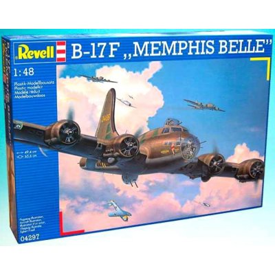 Revell Plastic ModelKit letadlo 04297 B-17 F Memphis Belle 1:48 – Zbozi.Blesk.cz