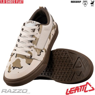 Leatt MTB 1.0 Flat Shoe Desert 2025 – Zboží Dáma