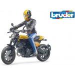 Bruder 63053 Ducati Scrambler Full Throttle s figurkou motorkáře – Zboží Dáma